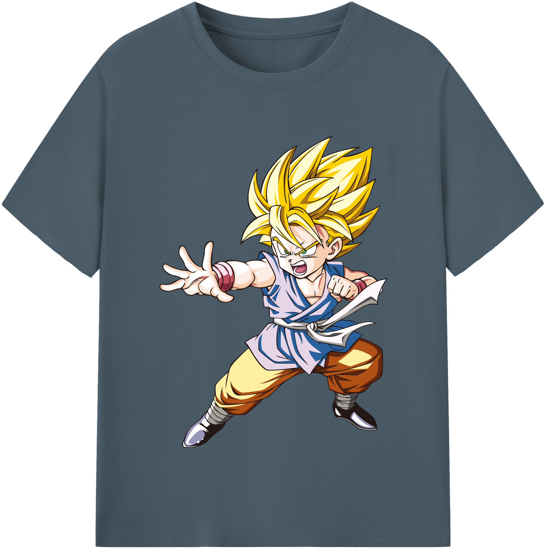 （画像用） ドラゴンボール ベジット DRAGON BALL Vegetto 綿100％半袖Tシャツ（フロントプリント）